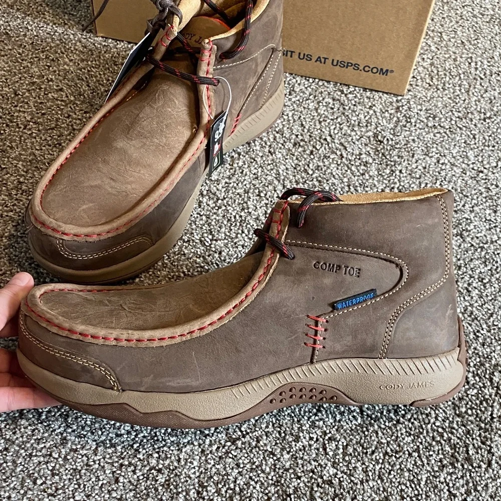 Men's Brown Leather Shoes